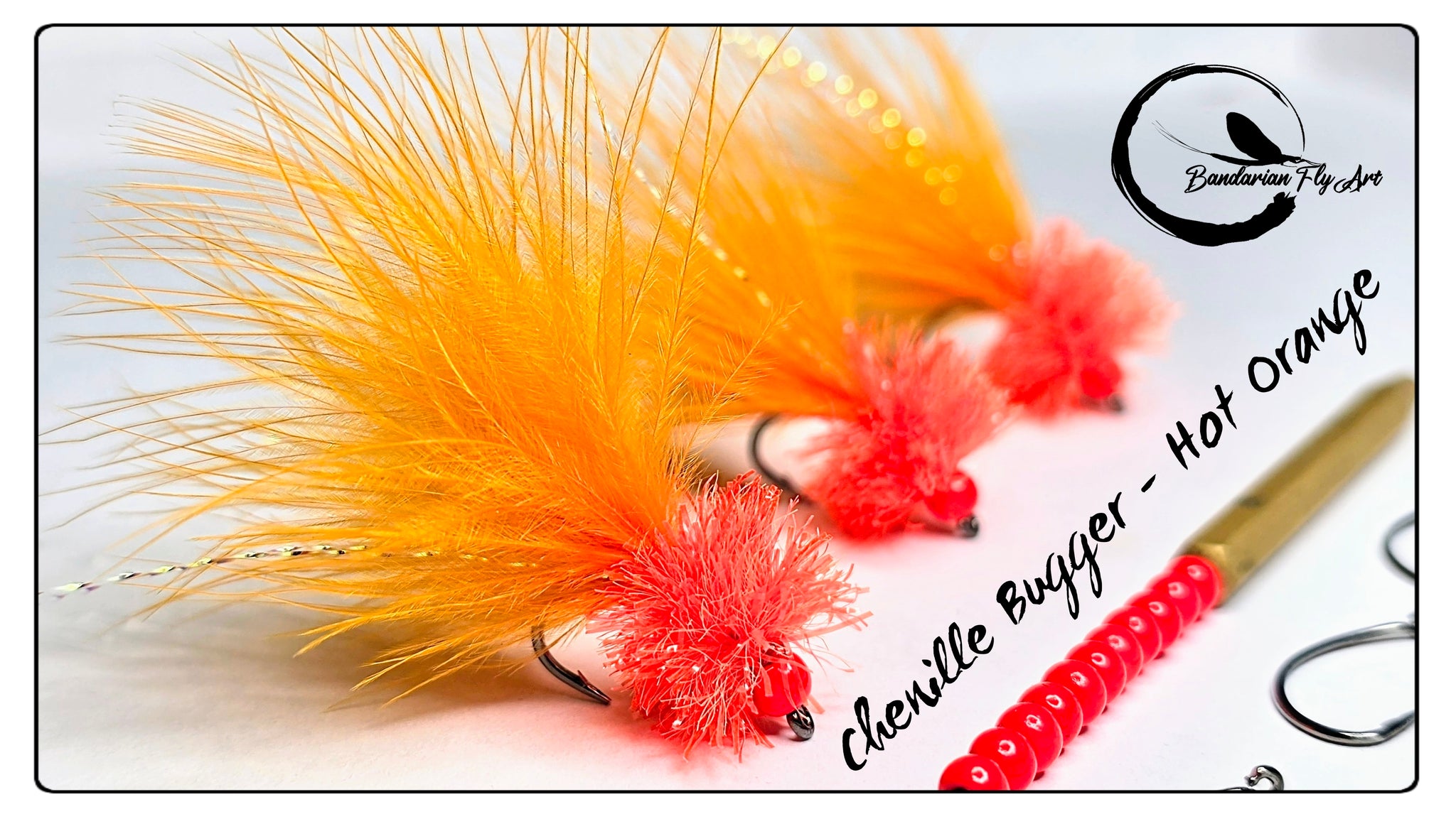 Chenille Bugger - Hot Orange