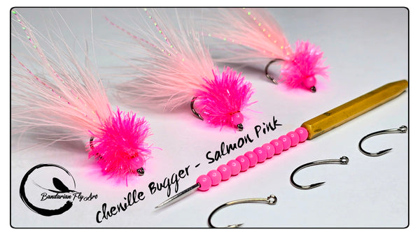 Chenille Bugger - Salmon Pink