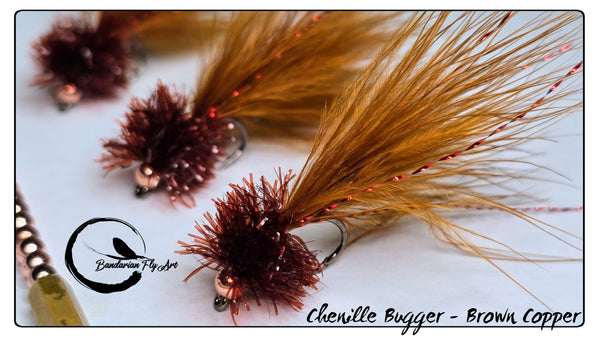 Chenille Bugger - Brown Copper