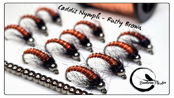 Caddis Nymph - Rusty Brown