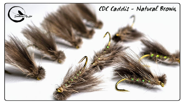 CDC Caddis - Natural Brown 12