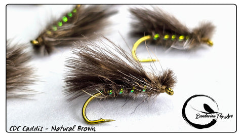 CDC Caddis - Natural Brown 12