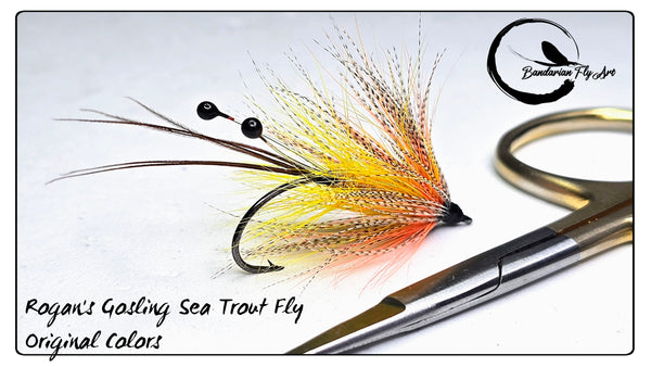 Rogan's Gosling Sea Trout Fly - Paket